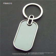 Custom Zinc Alloy Keychain with laser logo